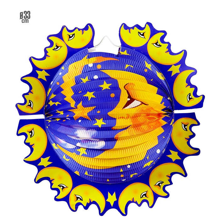 Moon Lampion Saint Martin / Rificolona 33 Cm