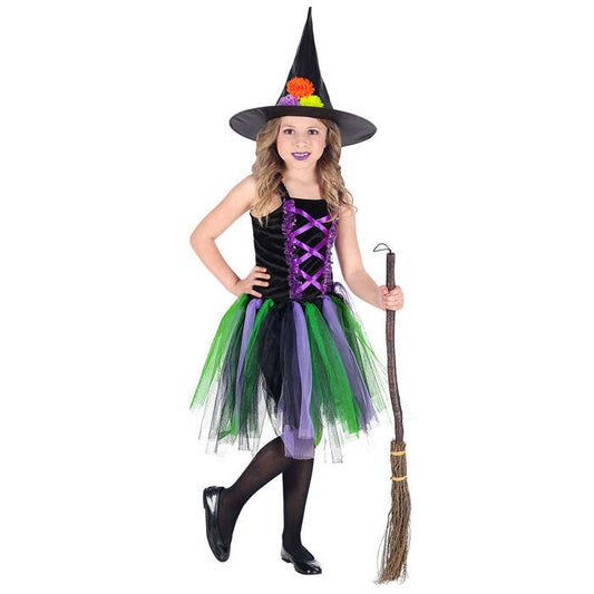 Witch  Tutu Dress, Hat 
