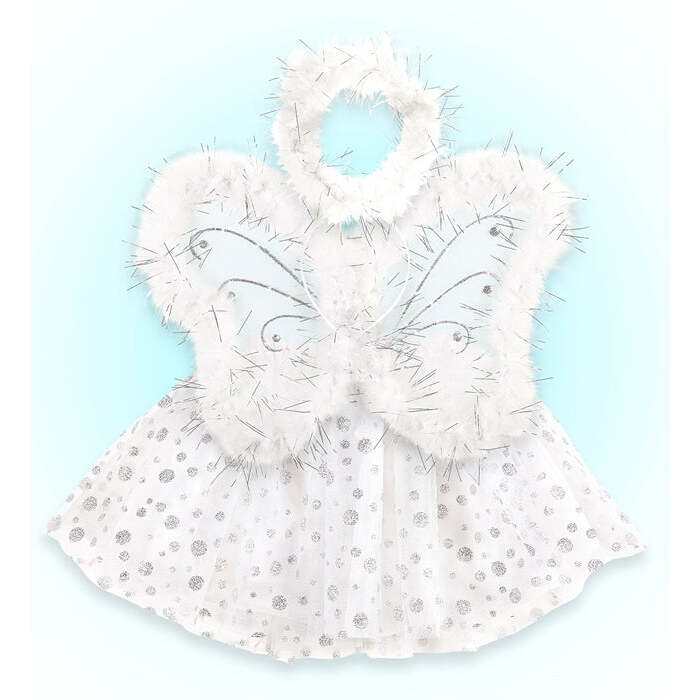Angel  Tutu, Wings, Halo 