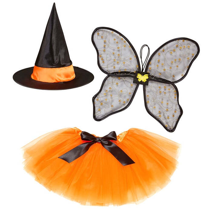 Witch Fairy  Tutu, Wings, Hat 
