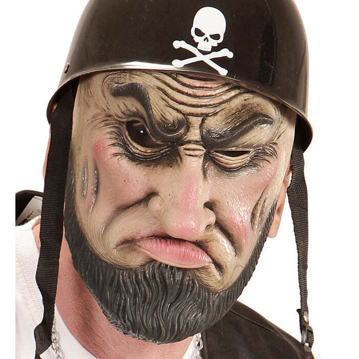 Outlaw Biker Half Face Mask