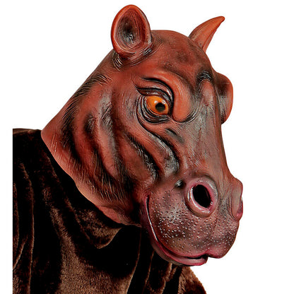 Hippopotamus Full Head Mask