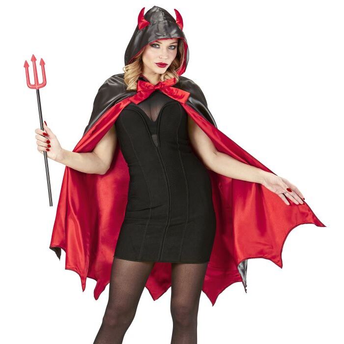 Devil  Hooded Cape 