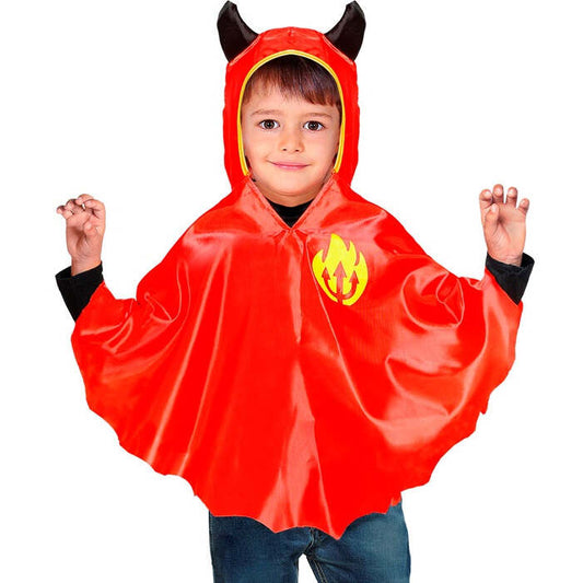 Devil  Hooded Poncho 