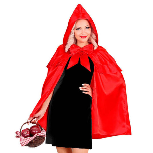 Red Capelet  Hooded Capelet  - 80 Cm