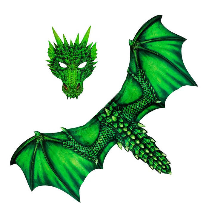 Dragon  Wings, Mask  