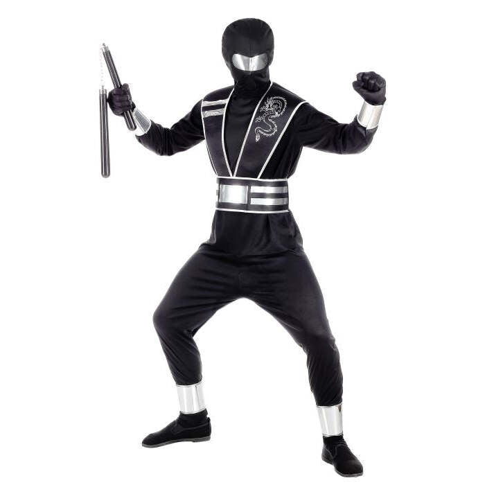 Mirror Ninja  Coat, Pants, Tabard With Belt, Arm Guards, Leg Guards, Gloves, Mask 