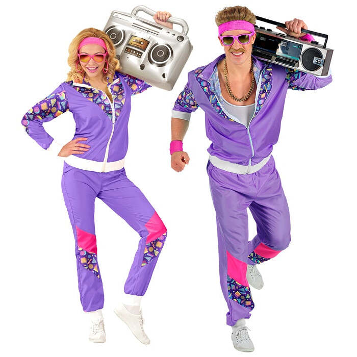 The 80S Shell Suit  Jacket, Pants 