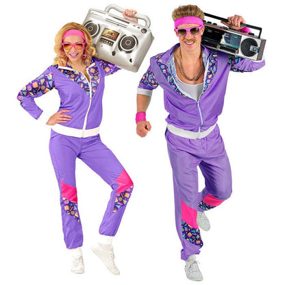 The 80S Shell Suit  Jacket, Pants 