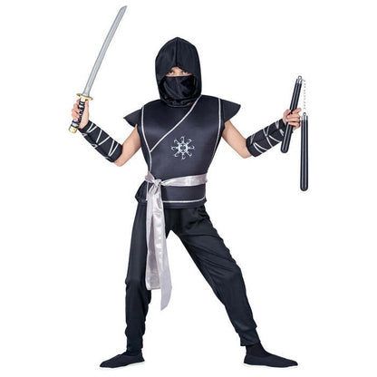 Ninja  Vest With Tabard, Pants, Belt, Arm Guards, Mask 