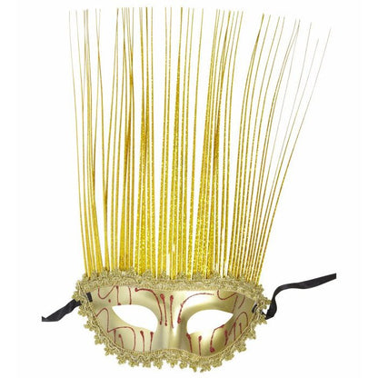 Gold Mask With Holographic Crest