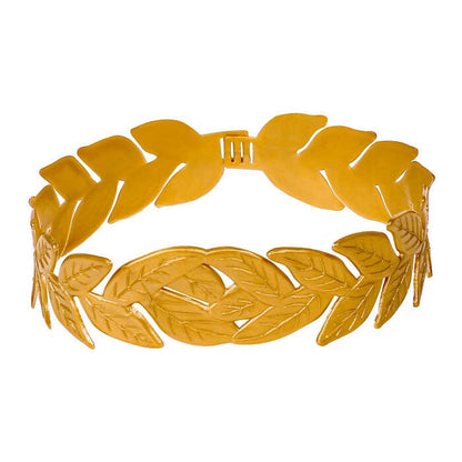 Gold Laurel Leaf Headband