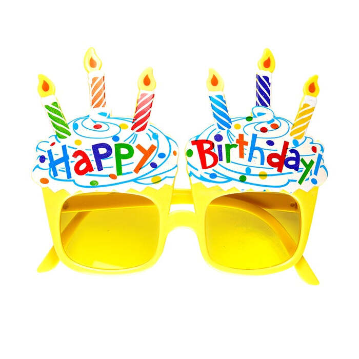 Happy Birthday Glasses