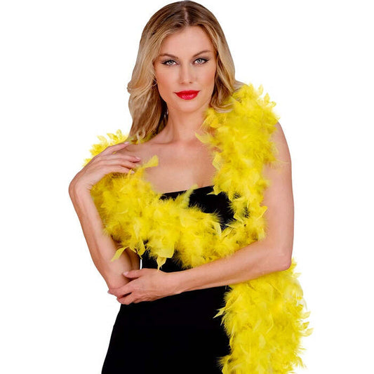 Feather Boa Yellow - 1,80 M - 50 G