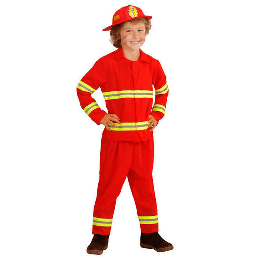 Firefighter  Jacket, Pants, Helmet 