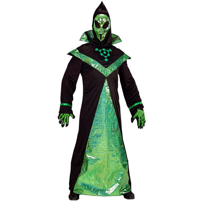 Alien  Tunic, Hooded Mask 