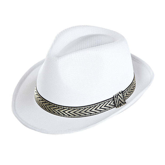 White Panama Fedora
