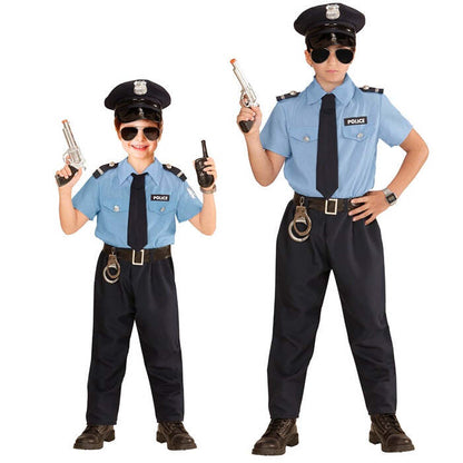 Police Officer  Shirt, Pants, Belt, Tie, Hat 