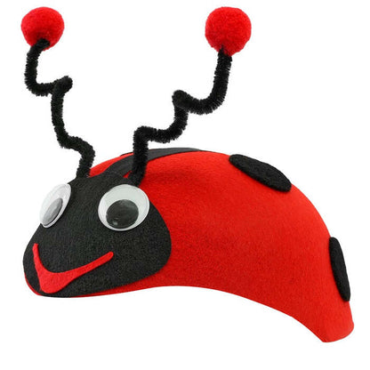 Felt Ladybug Cap