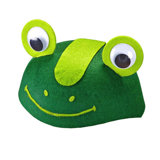 Felt Frog Cap