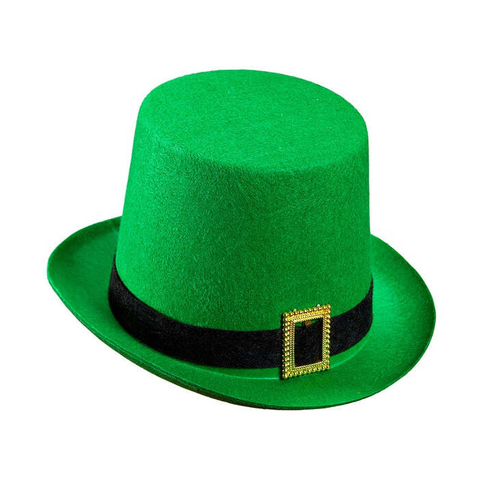 Top Hat St. Patrick'S Day Felt 14 Cm