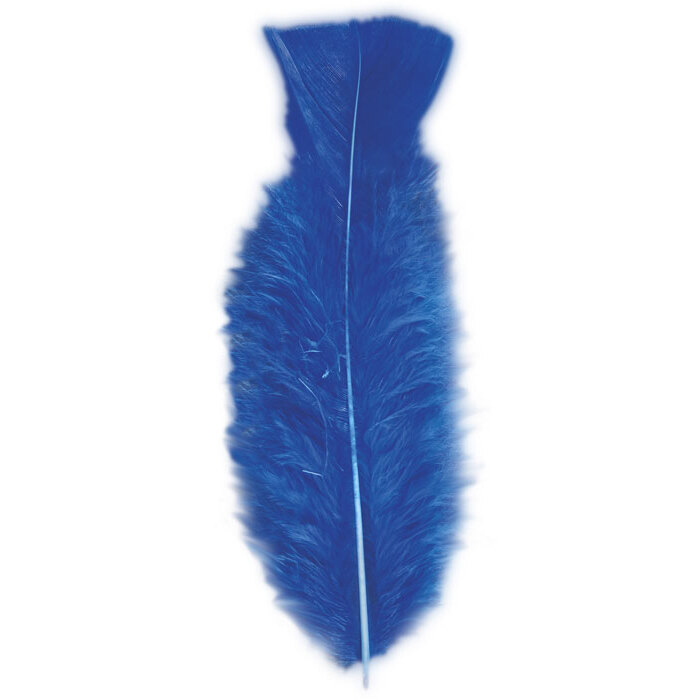 50 Feathers Blue - Abt. 10 Cm