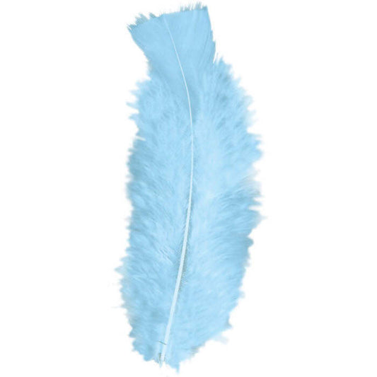 50 Feathers Turquoise - Abt. 10 Cm