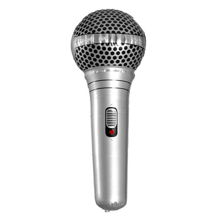 Inflatable Microphone 35 Cm
