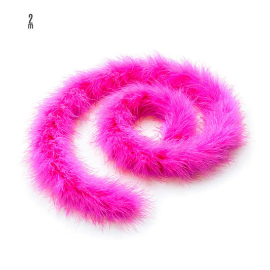 Decorative Marabou Pink - 2 M