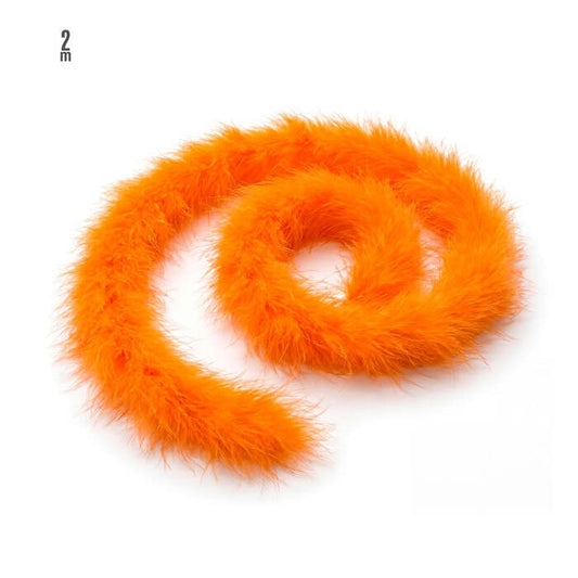 Decorative Marabou Orange - 2 M