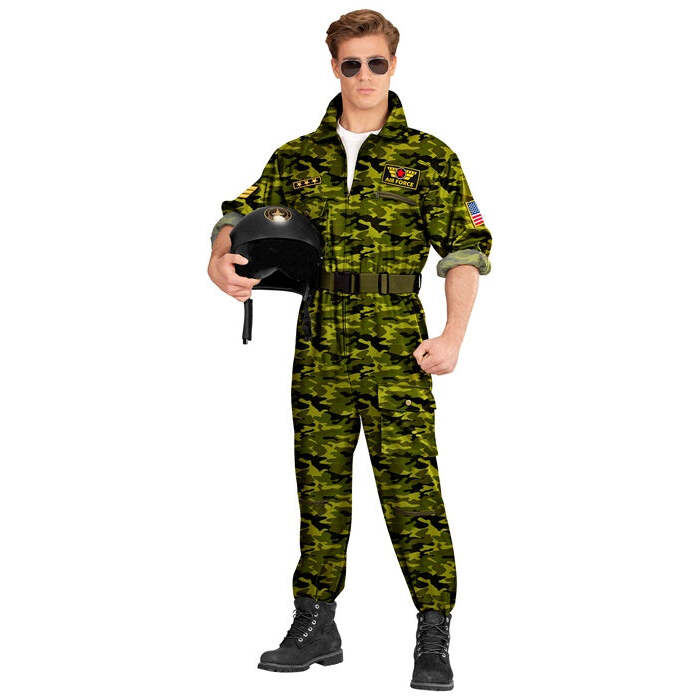 Fighter Jet Pilot  Overalls, Belt 