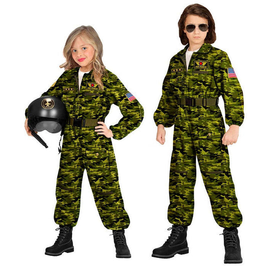 Fighter Jet Pilot  Overalls, Belt 