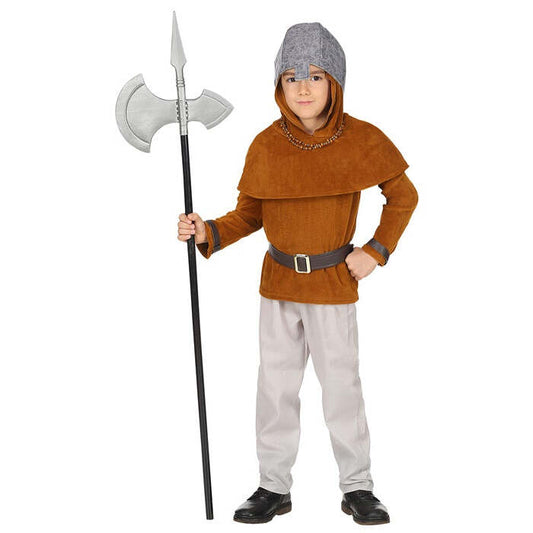 Medieval Knight  Coat, Pants, Belt, Hooded Capelet, Helmet 