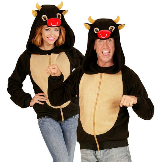 Bull  Hooded Fleece Jacket 