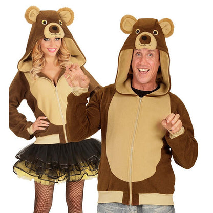Bear  Hooded Fleece Jacket 