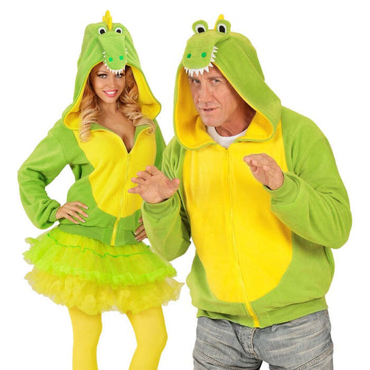 Crocodile  Hooded Fleece Jacket 