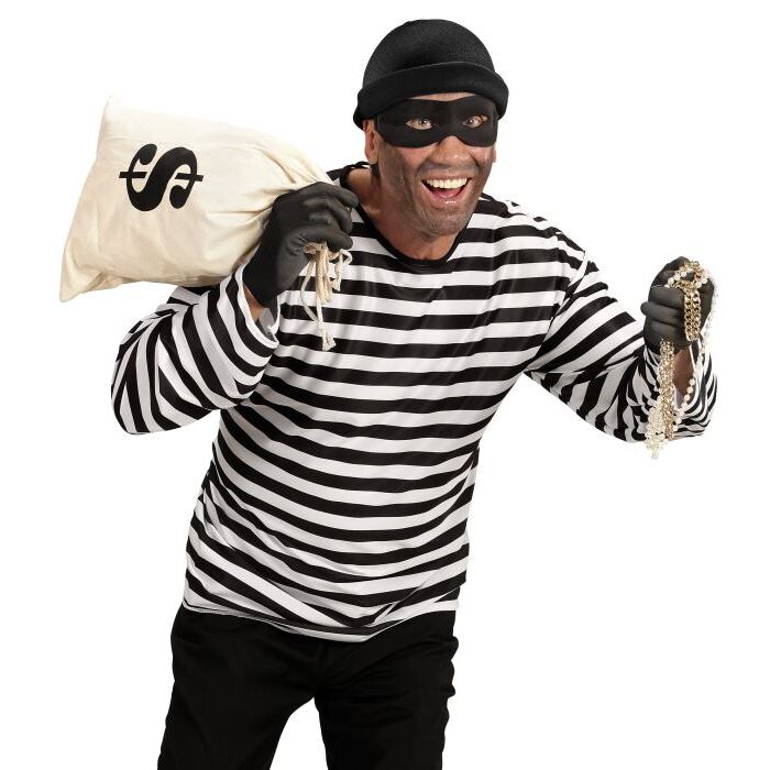 Thief  Shirt, Cap, Eyemask 