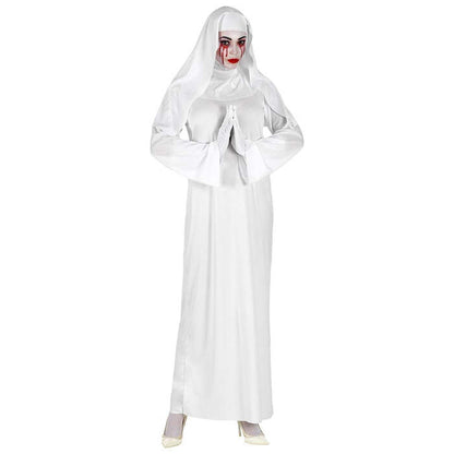 Ghostly Nun  Tunic, Headpiece, Gloves 