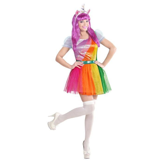 Unicorn  Dress, Headpiece 