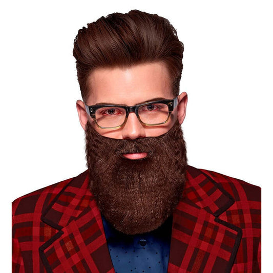 Character Beard With Moustache Brown