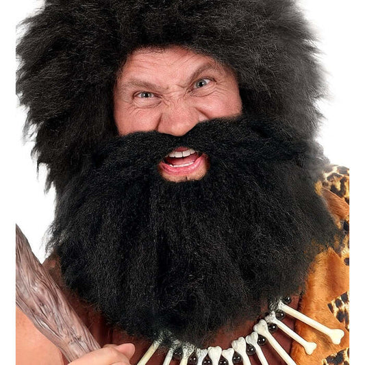 Multicharacter Beard With Moustache Black