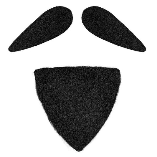 Diplomat Moustache & Goatee Beard Adhesive - Black