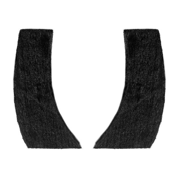 Jumbo Sideburns Adhesive - Black