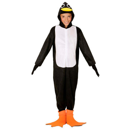 Penguin  Hooded Jumpsuit With Mask 
