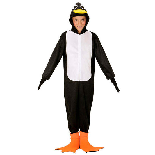 Penguin  Hooded Jumpsuit With Mask 