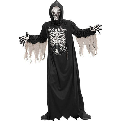 Grim Reaper  Robe With Chain, Hooded Mask 