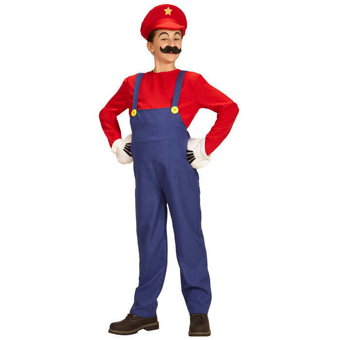 Super Plumber  Overalls, Shirt, Hat 