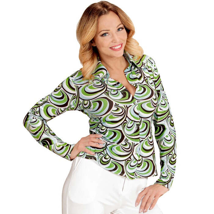 The 70S Groovy Style - Waves Shirt 