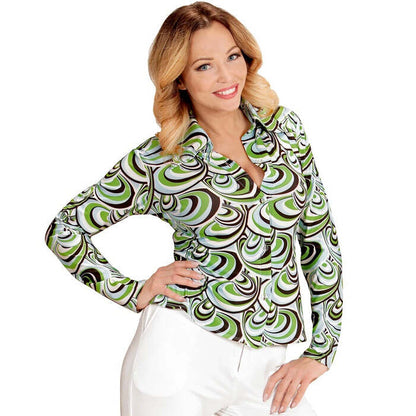 The 70S Groovy Style - Waves Shirt 