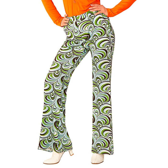 The 70S Groovy Style - Waves  Pants 